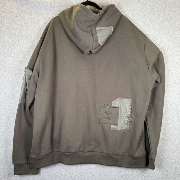 Smoke Rise utility hoodie mens 6x (measures 2x) gorpcore techwear NWT - Picture 7 of 10
